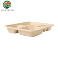 Bagasse Food Box Biodeggradable Food Container Lanch